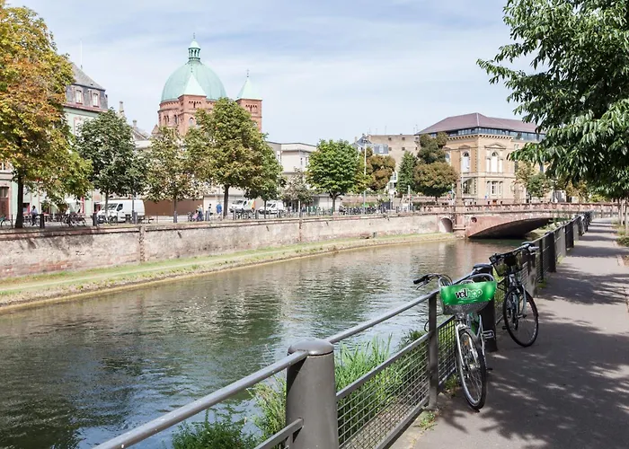 公寓 L'appart Du Quai Avec Terrasse 斯特拉斯堡